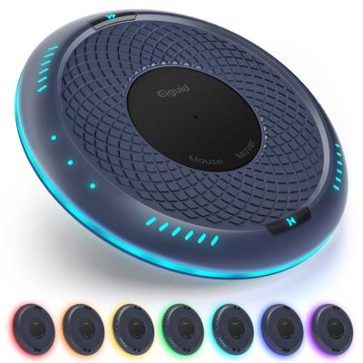 Giguid FLYMICE Mouse Mover Undetectable Auto Mouse Jiggler with Timer, RGB Light